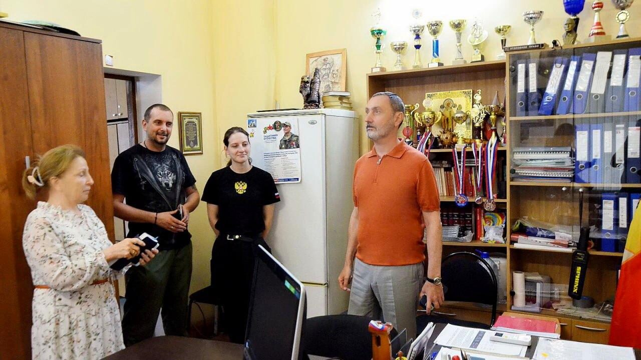 «Виктор Тепляков встретился с казаками Центрального района»