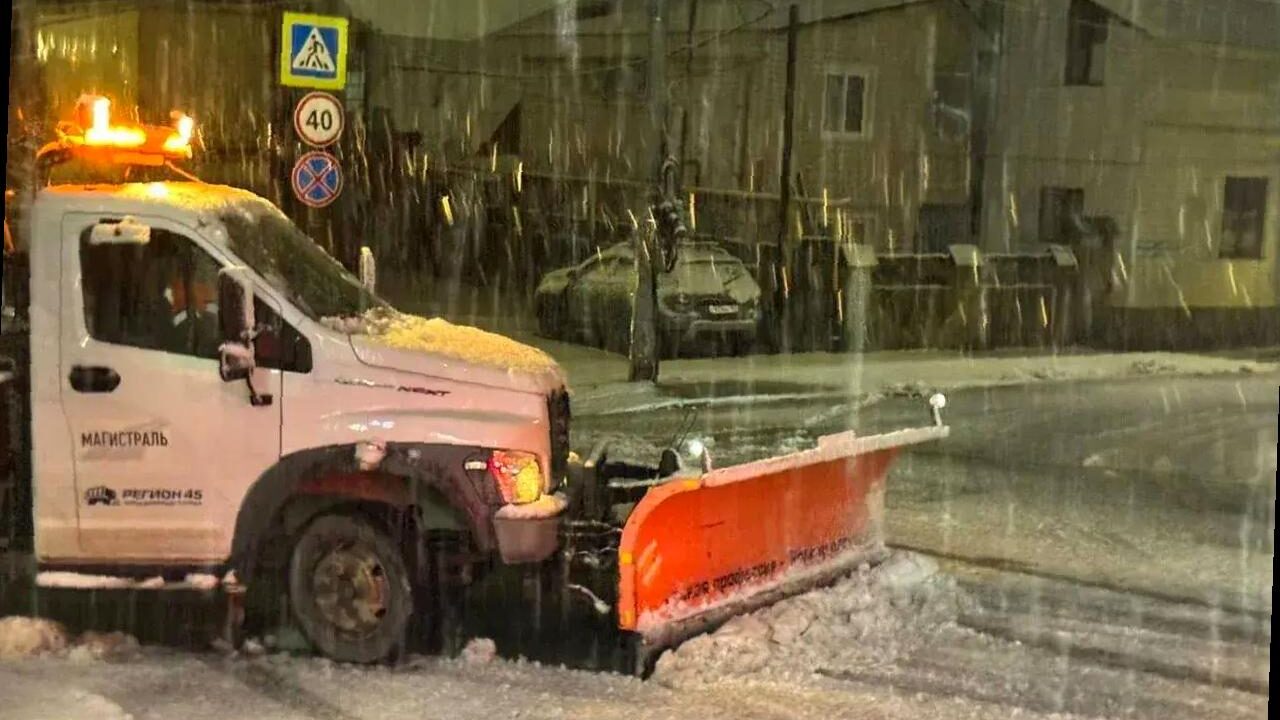 Первый снег выпал на Красной Поляне