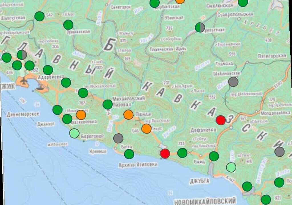 На Кубани ждут подъем уровня воды в реках из-за снегопадов