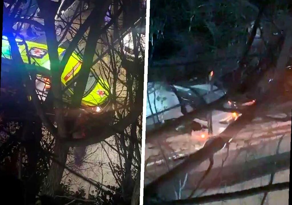 Лобовое столкновение автомобилей в центре Сочи