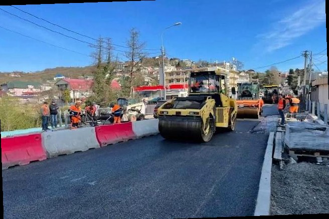 На мосту через реку Уч-Дере под Сочи введут реверсивное движение до ко